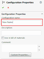 Rename Configurations Based On Custom Property