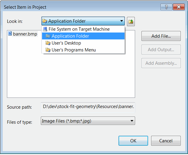 Creating the Visual Studio Installer (VSI) for SOLIDWORKS application