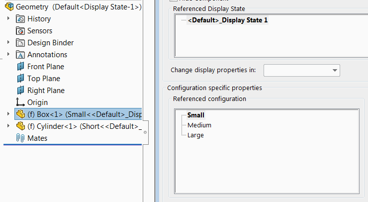 Components Configurations Permutation