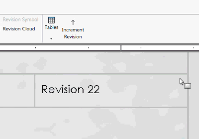 Revision in title block is incremented by running macro from the macro button