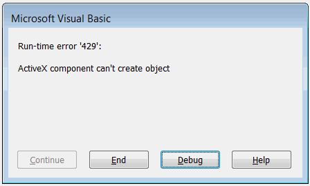 microsoft word - Run-tim error '429': ActiveX component can't create object  - Super User