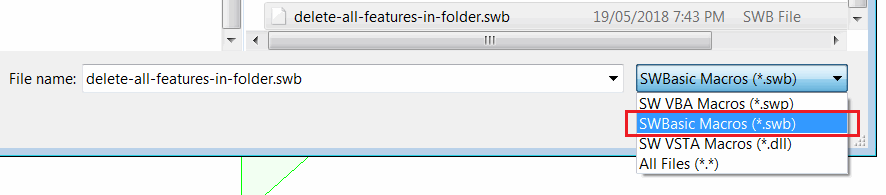 SWBasic (*.swb) macro error
