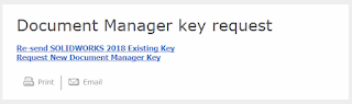 Options for Document Manager Key