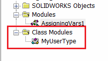 Custom User Defined Type